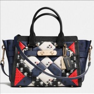 Coach Floral Patchwork Swagger 27